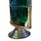 Aspersor marroquí vintage de vidrio verde esmeralda, años 20, Imagen 3