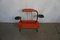 Flower Etagere with Black and Red Formica Shelves, 1950s, Image 1