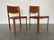 Italian Leather Chairs by Matteo Grassi, 1970s, Set of 2 3