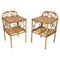 Bedside Tables in Bamboo & Rattan by Franco Albini, Italy, 1960s, Set of 2, Image 12