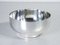 Silver Metal Bowl by Lino Sabattini, Image 1