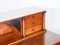 Consola de escritorio Empire de nogal, siglo XIX, Imagen 6