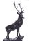 Large Bronze Stag Statuettes after Moigniez, 20th Century, Set of 2 4