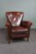 Vintage Brown Leather Armchair 2