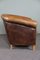 Vintage Brown Leather Armchair 3