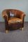 Vintage Brown Leather Armchair, Image 2