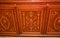 Sheraton Breakfront Bookcase in Mahogany Marquetry Inlay, Image 3