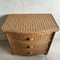 Wicker Chest of Drawers with 3 Drawers 7