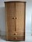 Vintage Wicker Wardrobe with 2 Drawers, 1980s, Image 1