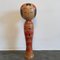 Vintage Japanese Red Shaped Kokeshi Wooden Doll 1