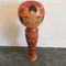 Vintage Japanese Red Shaped Kokeshi Wooden Doll 5