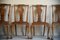 Queen Anne Style Walnut Dining Chairs, Set of 6 13