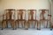 Queen Anne Style Walnut Dining Chairs, Set of 6 12