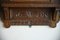 Victorian Carved Oak Hall Mirror 11