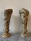Tessellated Marble and Brass Vases, 1980s, Set of 2 7