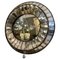 Large Distressed Oval Cushion Panelled Mirror, 2010s 2