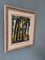 Mini composizioni astratte, anni '50, olio su tela, con cornice, set di 2, Immagine 9