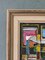 Mini Abstract Compositions, 1950s, Oil on Canvases, Framed, Set of 2, Image 5