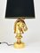 Hollywood Regency Gilt Horse Table Lamp, Italy, 1970s, Image 4