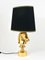 Hollywood Regency Gilt Horse Table Lamp, Italy, 1970s 8