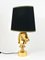 Hollywood Regency Gilt Horse Table Lamp, Italy, 1970s, Image 8