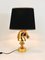 Hollywood Regency Gilt Horse Table Lamp, Italy, 1970s, Image 12