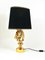 Hollywood Regency Gilt Horse Table Lamp, Italy, 1970s 6