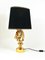 Hollywood Regency Gilt Horse Table Lamp, Italy, 1970s, Image 6