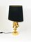Hollywood Regency Gilt Horse Table Lamp, Italy, 1970s, Image 9