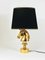 Hollywood Regency Gilt Horse Table Lamp, Italy, 1970s, Image 7