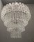 Großer Tronchi Kronleuchter aus Muranoglas von Paolo Venini, 1980er 1