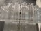 Large Tronchi Murano Glass Tube Chandelier by Paolo Venini, 1980s 12