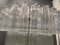 Large Tronchi Murano Glass Tube Chandelier by Paolo Venini, 1980s, Image 12