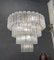 Large Tronchi Murano Glass Tube Chandelier by Paolo Venini, 1980s 2