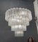 Large Tronchi Murano Glass Tube Chandelier by Paolo Venini, 1980s, Image 2