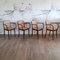 No. 811 Prague Chairs by Josef Hoffmann for Ligna, 1970s, Set of 4 2