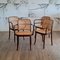 No. 811 Prague Chairs by Josef Hoffmann for Ligna, 1970s, Set of 4 3