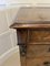 Antique Victorian Burr Walnut Chest of 4 Drawers and Card Table, 1800s 13