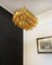 Murano Poliedri Chandelier in Amber Glasses by Carlo Scarpa for Mazzega, 1982 9