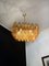 Murano Poliedri Chandelier in Amber Glasses by Carlo Scarpa for Mazzega, 1982, Image 13