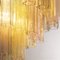 Lámpara de araña Tronchi grande de cristal de Murano, años 90, Imagen 11