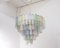 Large Tronchi Suspension Chandelier in Murano Glass, 1990s 4