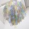 Large Tronchi Suspension Chandelier in Murano Glass, 1990s, Image 7