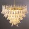 Large Petal Suspension Chandelier in Murano Glass, 1990s, Image 3