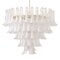 Large Petal Suspension Chandelier in Murano Glass, 1990s, Image 2