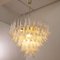 Large Petal Suspension Chandelier in Murano Glass, 1990s, Image 7