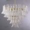 Large Petal Suspension Chandelier in Murano Glass, 1990s 9