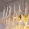 Large Petal Suspension Chandelier in Murano Glass, 1990s, Image 12