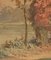 Joseph Ferrero, Bord du lac en automne, Watercolor on Paper, Framed, Image 4