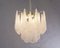 Lámpara de araña italiana de cristal de Murano, años 90, Imagen 5